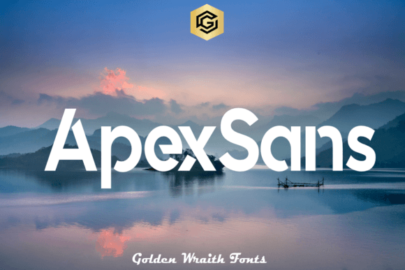 ApexSans: A Bold Sans Serif Font for Modern Branding