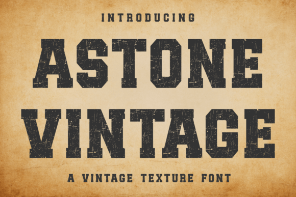 Astone Vintage: A Nostalgic Slab Serif for Modern Branding