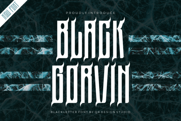 Black Gorvin Font for Professional Branding