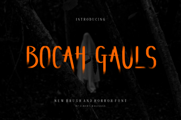 Bocah Gauls: The Spine-Chilling Font for Bold Campaigns