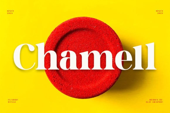 Chamell: A Modern Serif Font for Professional Branding