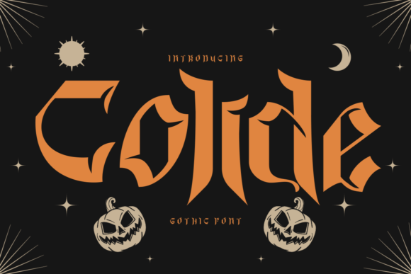 Colide Font: A Gothic Typeface That Transformed My Brand's Visuals