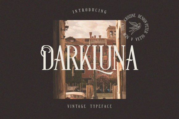 Dark Luna: A Timeless Serif Font for Handmade Creations