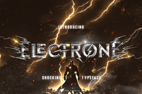 Electrone Font for High-Impact Digital Design