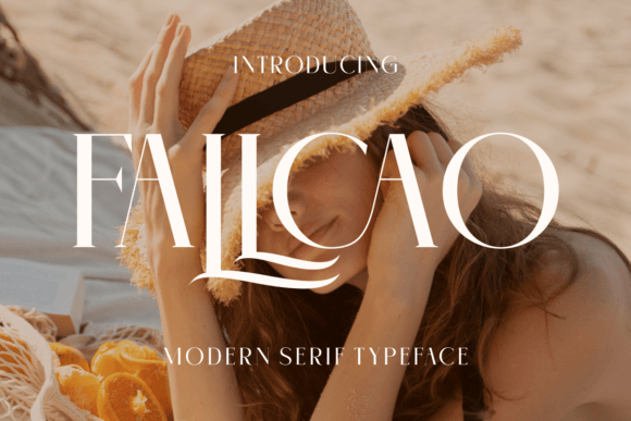 Fallcao: A Modern Serif Font for Editorial Elegance