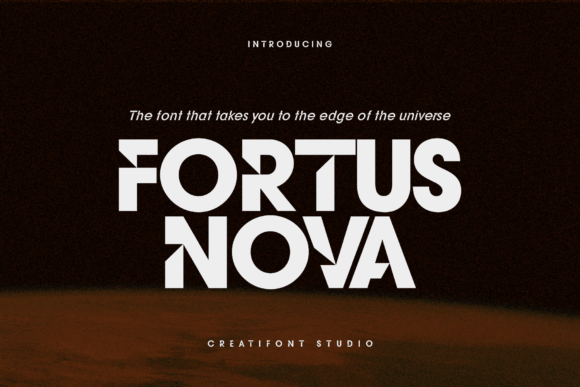 Fortusnova: A Modern Sans Serif Font for Bold Campaigns