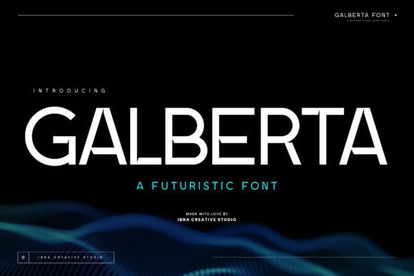 Galberta: A Modern Typeface for Handmade Creations