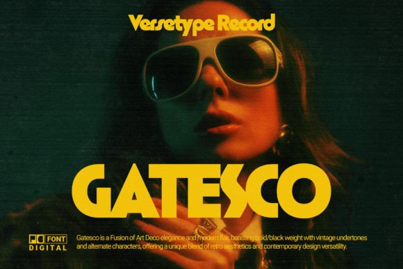 Gatesco: A Bold Sans Serif Font for Modern Web Design
