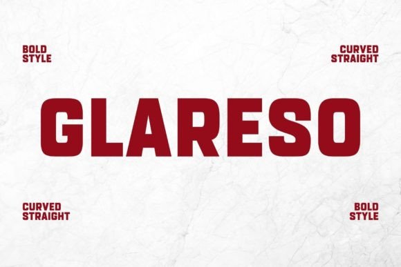 Glareso: A Modern Sans Serif Font for Editorial Design