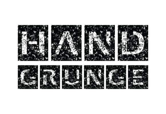 Hand Grunge Font for Editorial Design