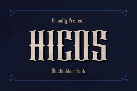 Hicos Font for Bold Brand Campaigns