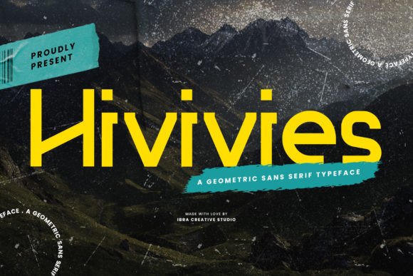 Hivives: A Modern Sans Serif Font for Web Design