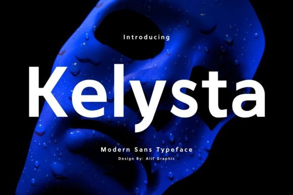 Kelysta: A Modern Sans Serif for Branding and Design
