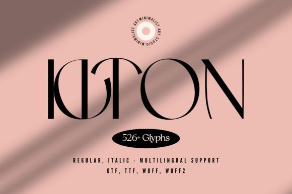 Kiton: A Designer’s Take on a Modern Sans Serif