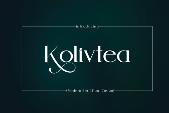 Kolivtea Serif Font Review for Design Projects