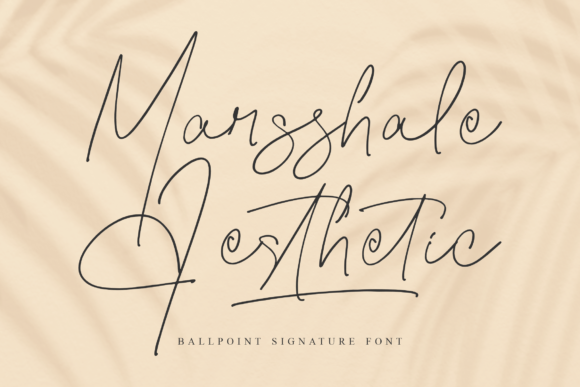 Marsshale Aesthetic Font for Handmade Creations