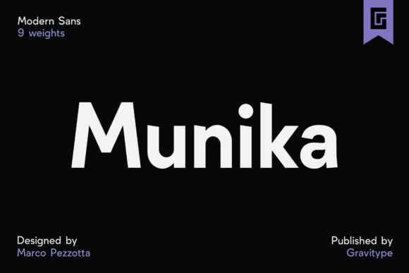 Munika: A Modern Sans Serif for Professional Branding