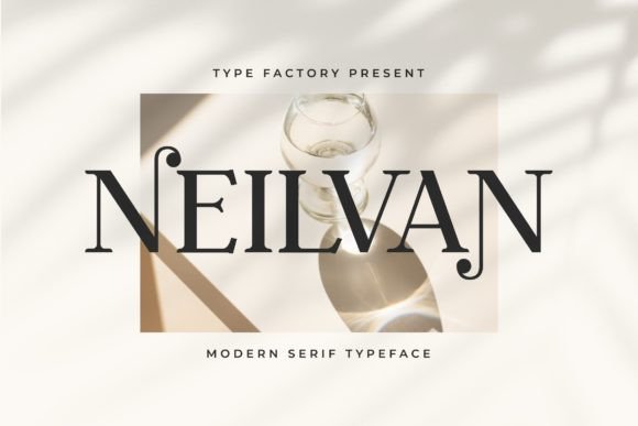 Neilvan Serif Font for Handmade and Commercial Projects