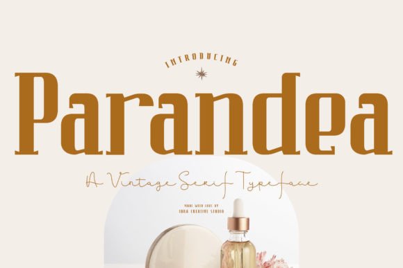Parandea: A Vintage Serif Font for Timeless Web Design
