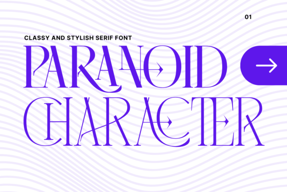 Paranoid Character Font for Modern Branding Projects