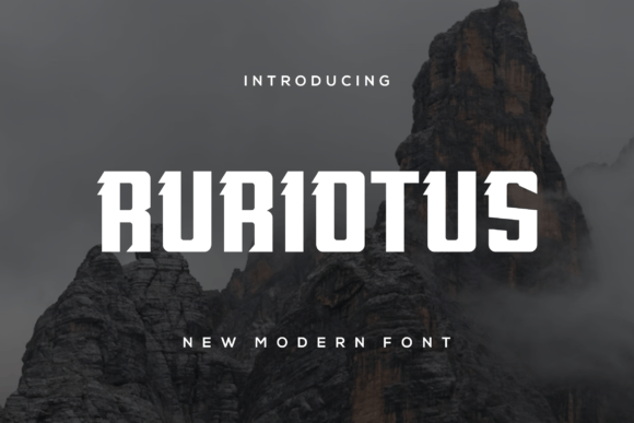Ruriotus Font for Bold Digital Branding