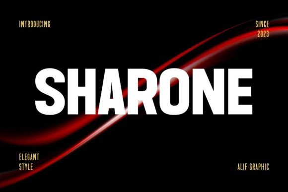 Sharone Font for Professional Branding