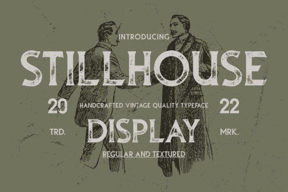 Stillhouse Serif Font for Handmade Creations