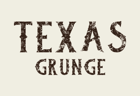 Texas Grunge Serif Font for Professional Branding