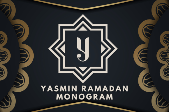 Yasmin Ramadan Monogram Typeface for Web Design